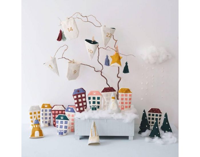 FABELAB Calendrier de l'Avent en Coton Bio - In Copenhagen (1)