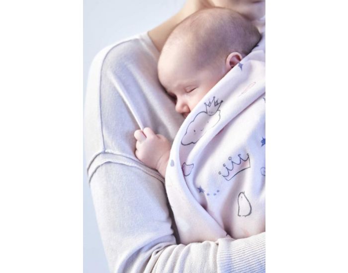 SNAP THE MOMENT Couverture 2 en 1 Photobooth 100% coton - Dusty pink (12)