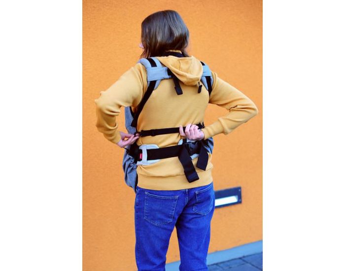 MAM DESIGN Couverture de Portage Softshell 2 en 1 - Grey/Black (2)