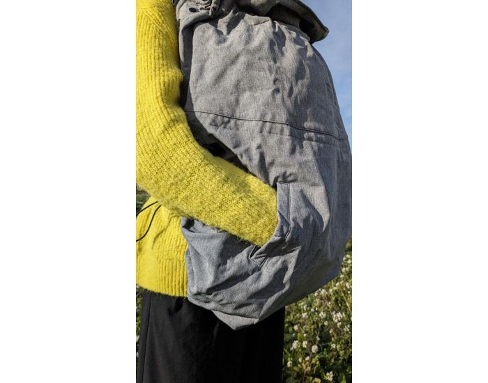 MAM DESIGN Couverture de Portage Softshell 2 en 1 - Grey/Black (11)