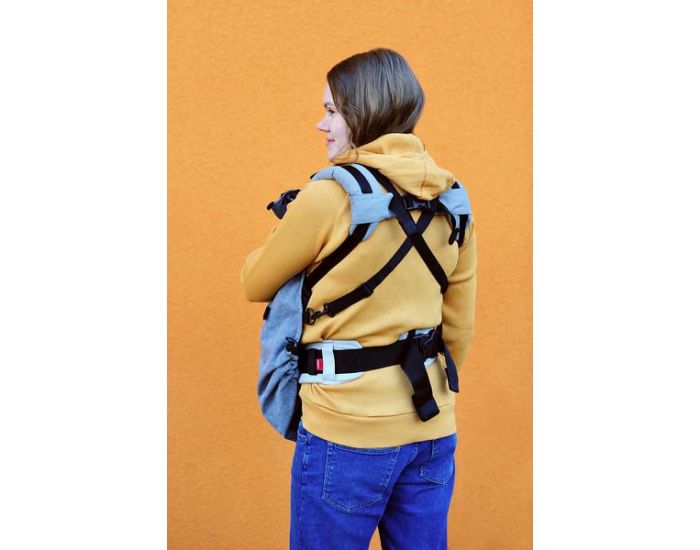 MAM DESIGN Couverture de Portage Softshell 2 en 1 - Grey/Black (4)