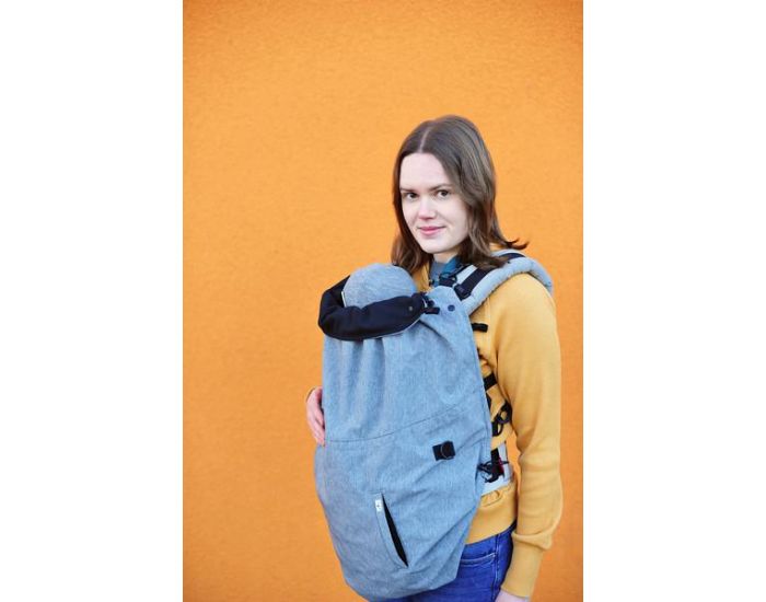 MAM DESIGN Couverture de Portage Softshell 2 en 1 - Grey/Black (6)