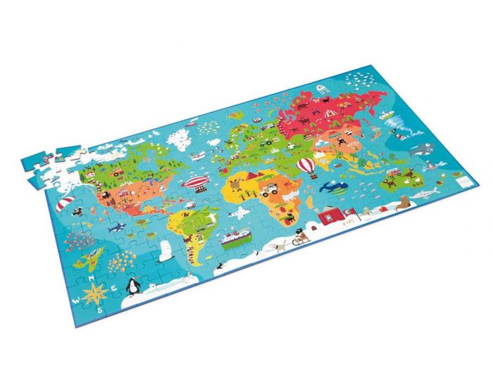SCRATCH EUROPE Puzzle carte du monde - D�s 6 ans (1)