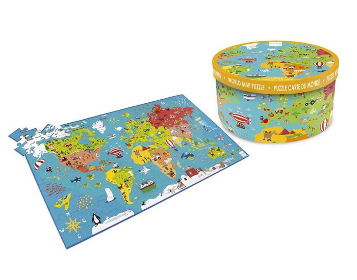 SCRATCH EUROPE Puzzle carte du monde - D�s 6 ans (4)