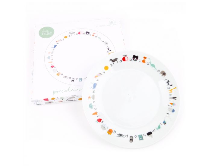 LOVE MAE Assiette En Porcelaine Avec Ventouse  (3)