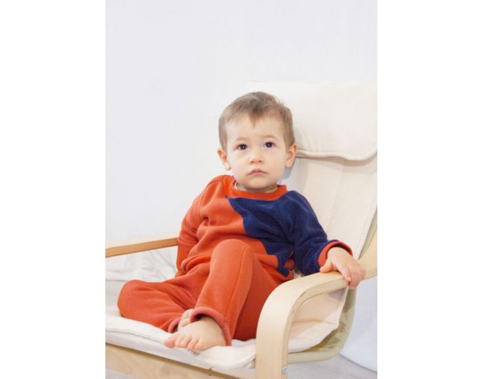 KAPOUNE Sarouel bb et enfant Brique (1)