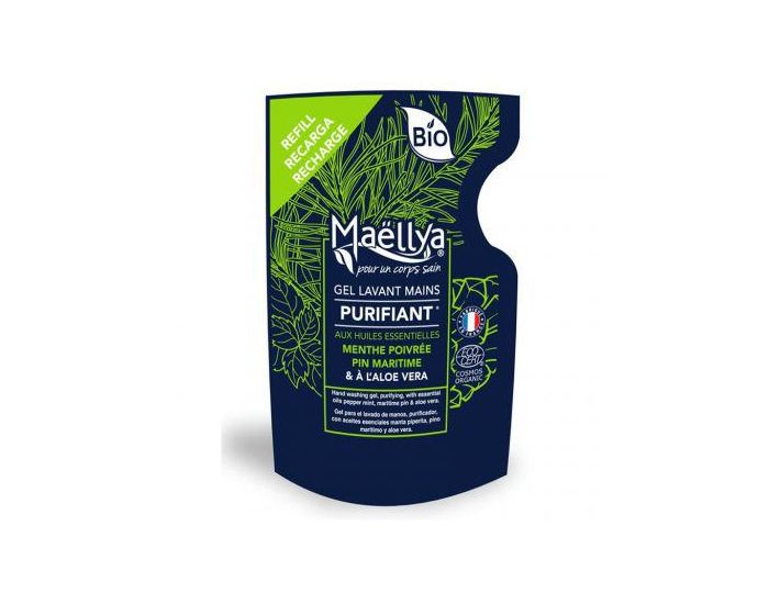 MAELLYA Lot de 10 Recharges Gels Lavants Purifiants - 250ml (1)