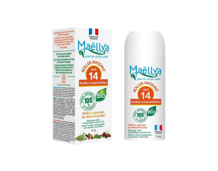 MAELLYA Lot de 3 Rolls-on Massants Massages - 75 ml (1)