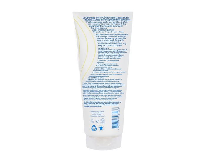 LABORATOIRES DE BIARRITZ Gommage Certifi� Bio 200 ml (4)