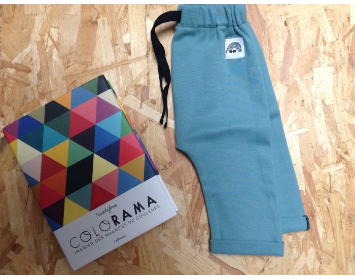 MOOMIE Pantalon Bb bleu (1)