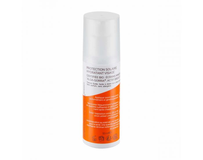 LABORATOIRES DE BIARRITZ Cr�me Solaire Visage SPF50 Certifi�e Bio 50ml (3)