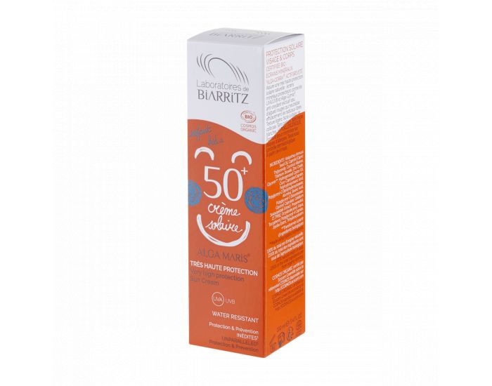 LABORATOIRES DE BIARRITZ Crme Solaire Enfant SPF50+ Certifie Bio (17)