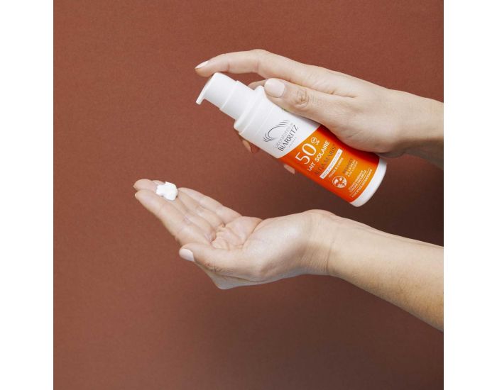LABORATOIRES DE BIARRITZ Lait Solaire SPF50 Certifi� Bio 100ml (4)