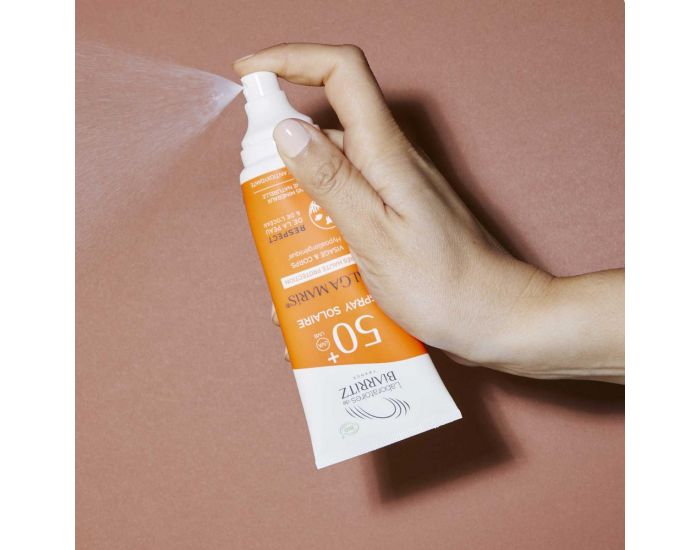 LABORATOIRES DE BIARRITZ Spray Solaire SPF50+ Certifi� Bio 100ml (3)