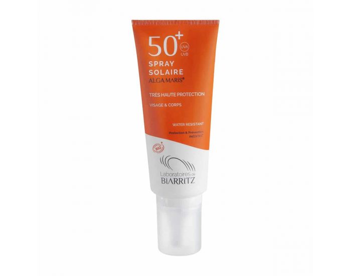 LABORATOIRES DE BIARRITZ Spray Solaire SPF50+ Certifi� Bio 100ml (10)