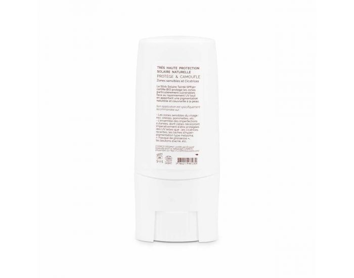 LABORATOIRES DE BIARRITZ Stick Solaire Teint� SPF50+ Certifi� Bio 9 ml (4)