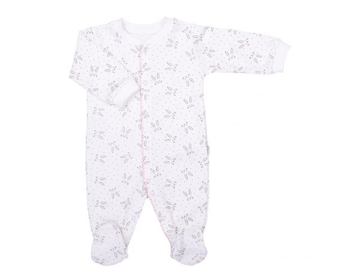 SEVIRA KIDS Pyjama bb et bonnet en coton bio, Lapin (3)