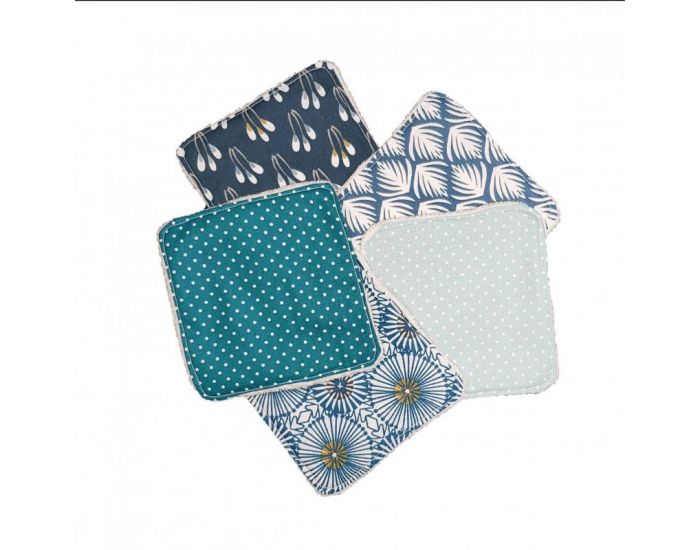 AKOYA Lot de Lingettes Dmaquillantes - Bleu (1)