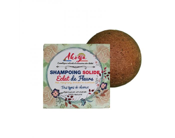AKOYA Shampoing Solide au Miel et YlangYlang - 50g (2)