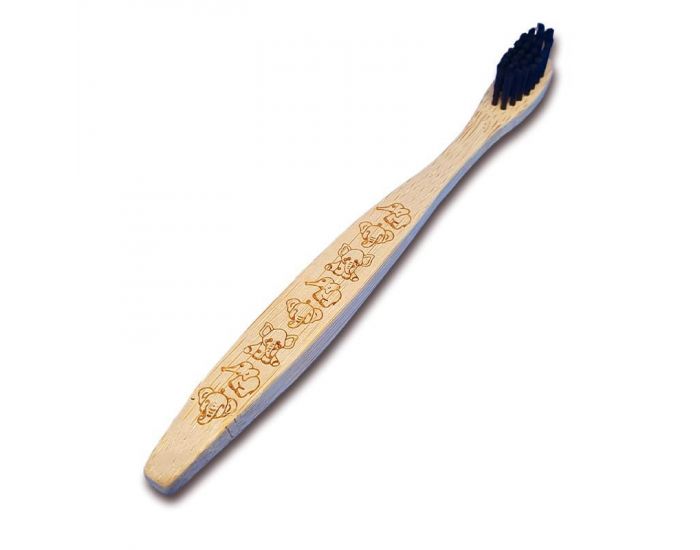 AKOYA Pack de 4 Brosses  Dents Bambou Enfant (1)