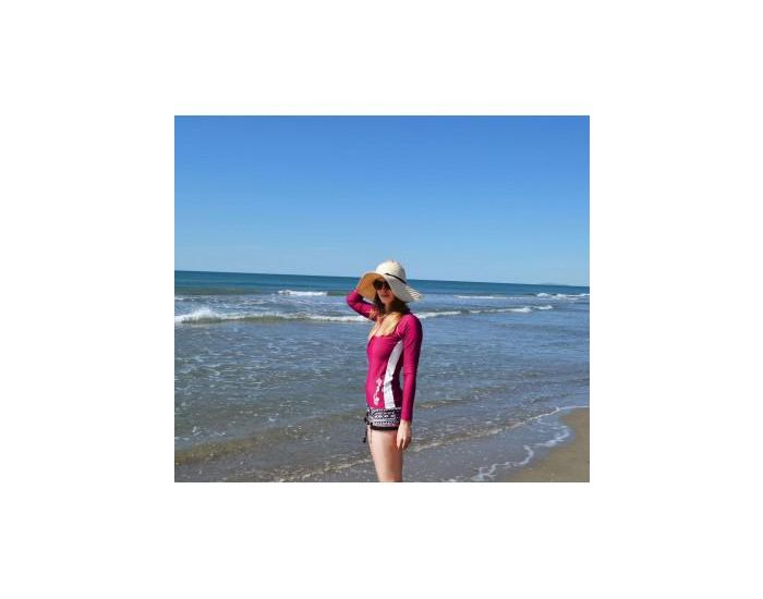 MAYOPARASOL MADE 4 SUN Tee-shirt top anti UV Manches Longues Femme - Sun Tatoo (2)