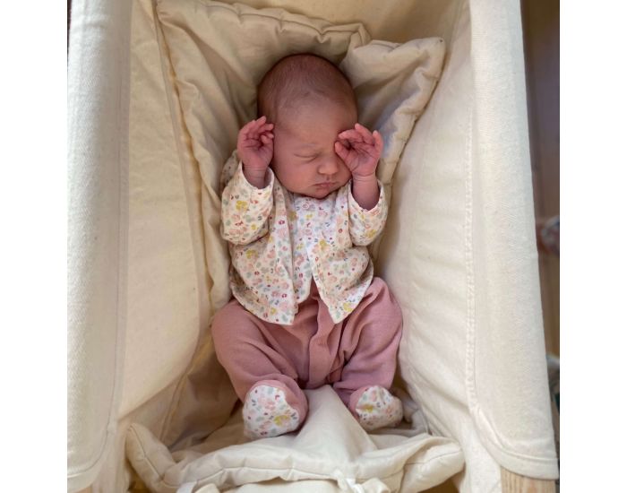 PETITE PLANETE Hamac Pour Bb - Zebul'Hamac Tout Ecru - 0-3 ans (1)