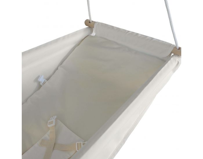 PETITE PLANETE Hamac Pour Bb - Zebul'hamac Blanc Lait - 0-3 ans (1)