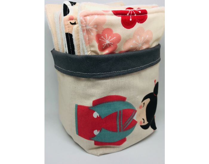 MA TERRE ET MOI Lingettes Bb Lavables en fibre d'Eucalyptus Vintage 2 (2)