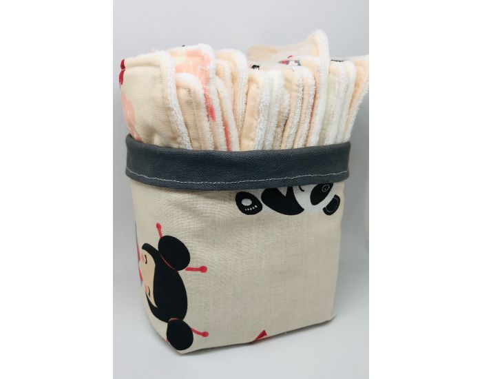 MA TERRE ET MOI Lingettes Bb Lavables en fibre d'Eucalyptus Vintage 2 (3)