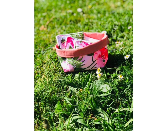 MA TERRE ET MOI Corbeille de Rangement pour Cotons Lavables (2)