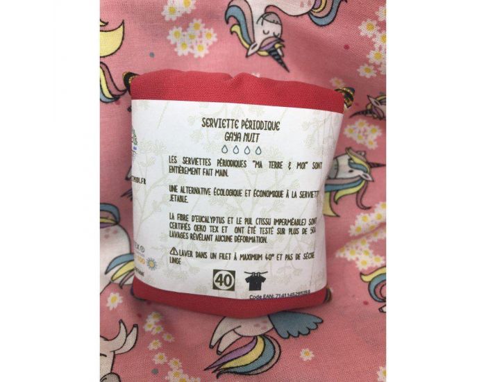 MA TERRE ET MOI Serviette Hygi�nique Lavable�Maman���Gaya�� (7)