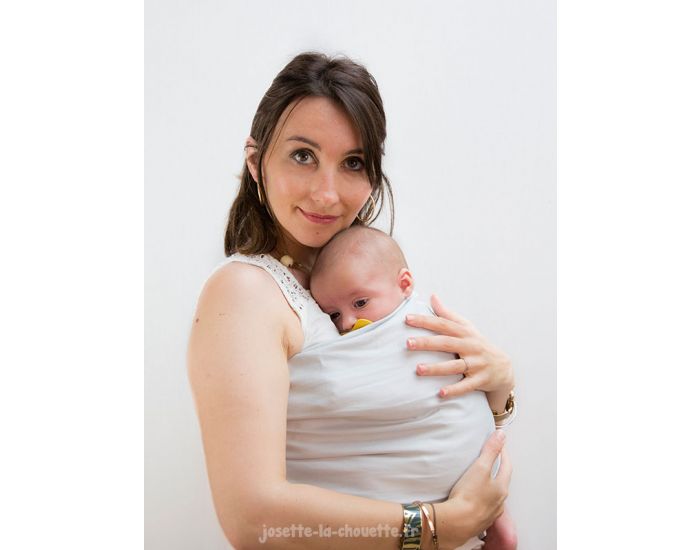 JOSETTE LA CHOUETTE Ring-Sling - Ciel (1)