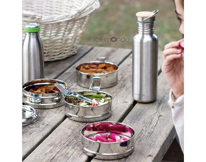 JOLI MONDE Couverts en Inox 2 en 1 - D�s 5 ans (1)