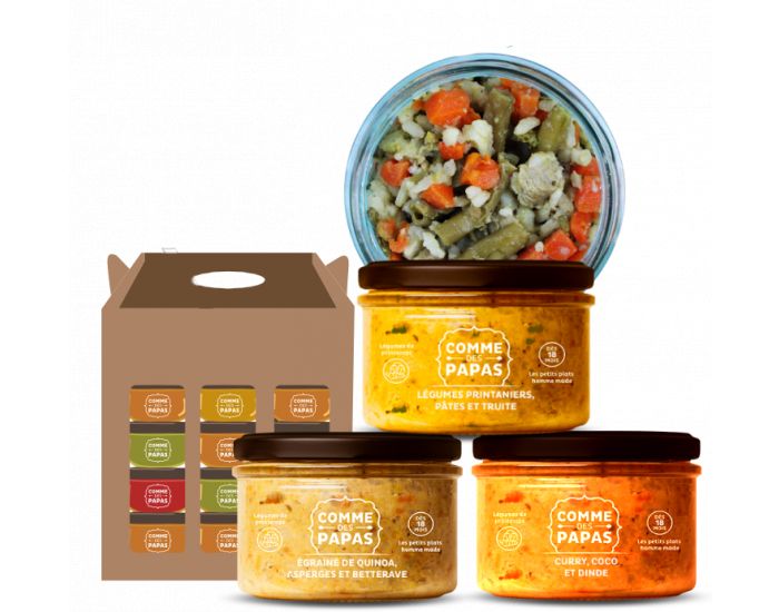 COMME DES PAPAS Pack Dcouverte d'Hiver - ds 18 mois (2)