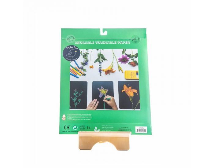JAQ JAQ BIRD Pochette 10x Papiers Rutilisables - Ds 3 ans (1)