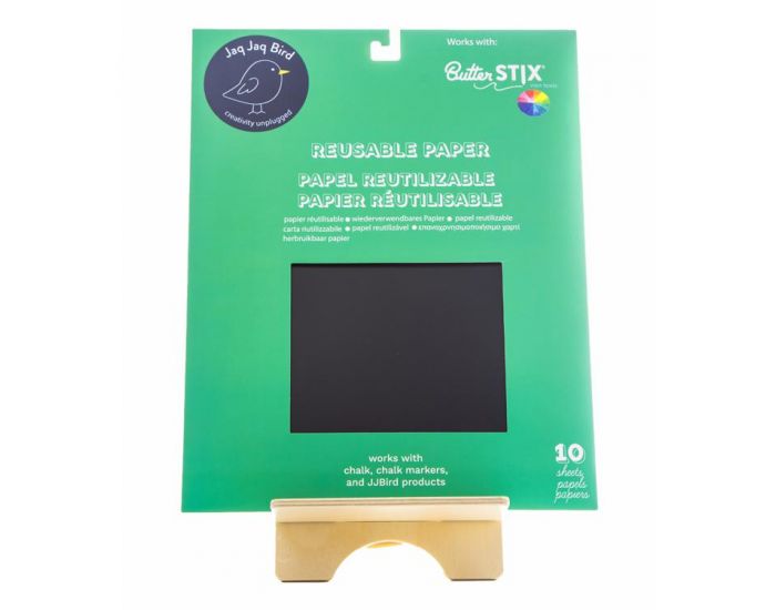 JAQ JAQ BIRD Pochette 10x Papiers Rutilisables - Ds 3 ans (6)