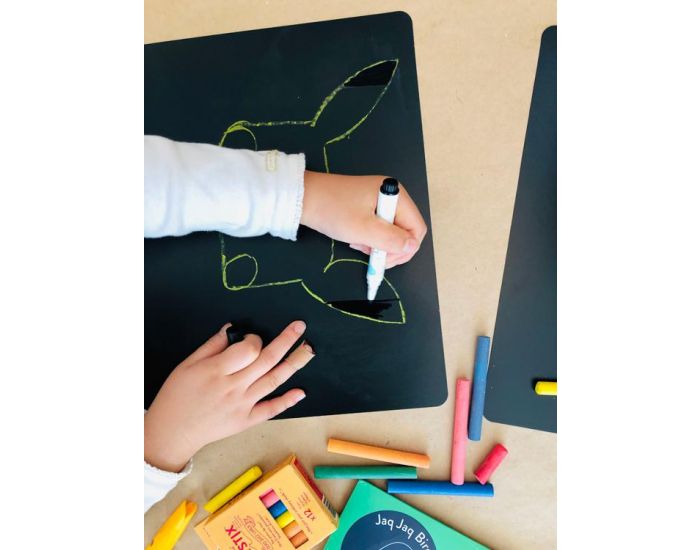 JAQ JAQ BIRD Pochette 10x Papiers Rutilisables - Ds 3 ans (9)