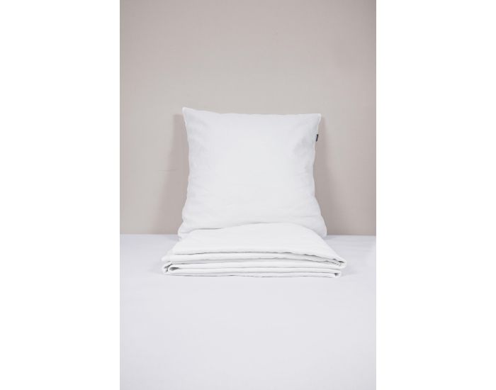 KADOLIS Housse de Couette Enfant en Coton bio et Lin + 1 Taie d'Oreiller (2)