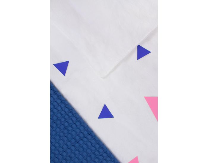 KADOLIS Housse de Couette Enfant en Coton bio et Lin + 1 Taie d'Oreiller (3)