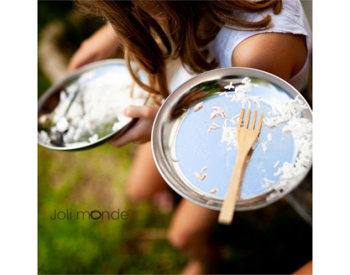 JOLI MONDE Assiette en inox La grande - JOLI MONDE (3)