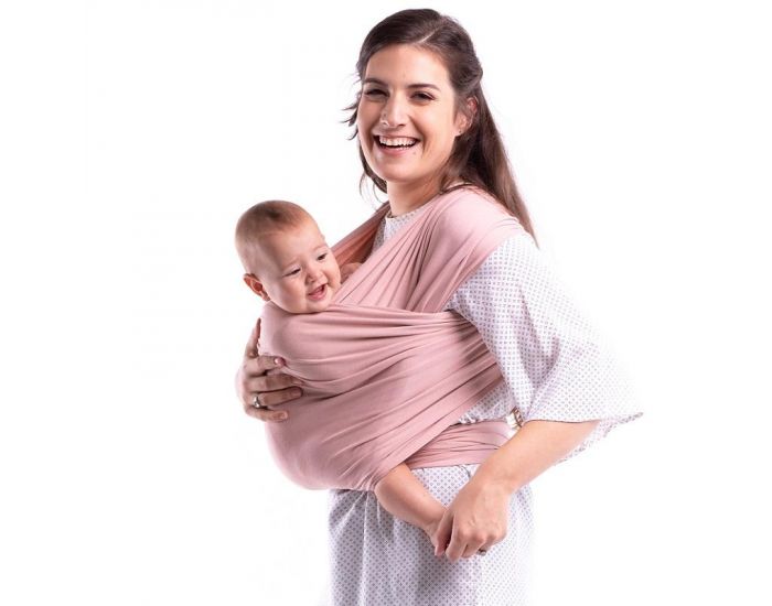 BOBA Echarpe de Portage Boba Wrap Bambou - Bloom (16)