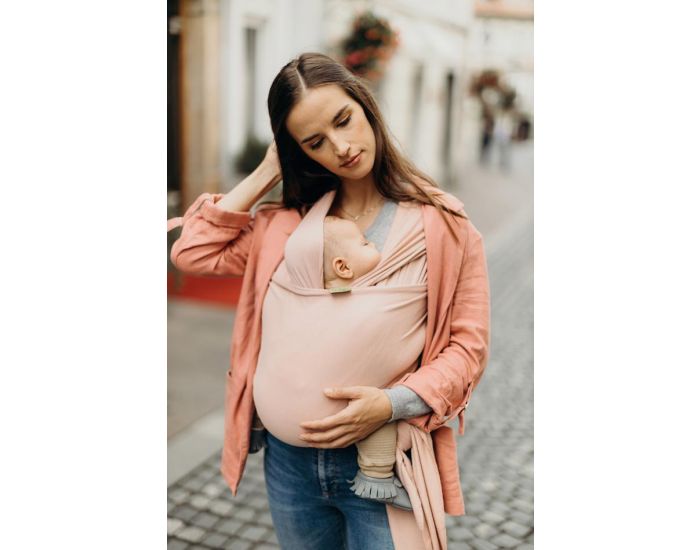 BOBA Echarpe de Portage Boba Wrap Bambou - Bloom (17)