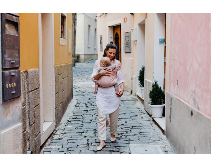 BOBA Echarpe de Portage Boba Wrap Bambou - Bloom (22)