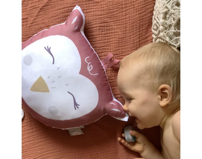 CAROTTE & CIE Coussin Musical - Hibou (3)