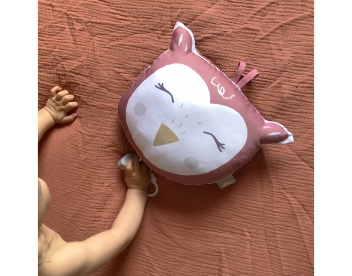 CAROTTE & CIE Coussin Musical - Hibou (4)