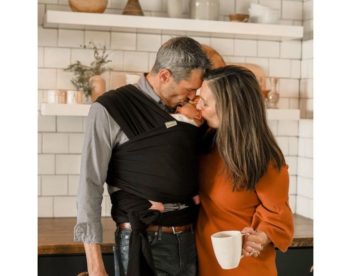 BOBA Echarpe de Portage Boba Wrap Noir (13)