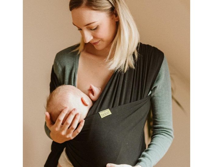 BOBA Echarpe de Portage Boba Wrap Noir (14)