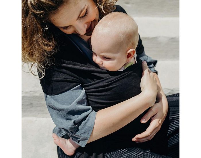 BOBA Echarpe de Portage Boba Wrap Noir (15)