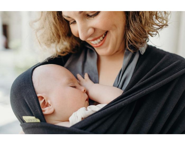 BOBA Echarpe de Portage Boba Wrap Noir (22)