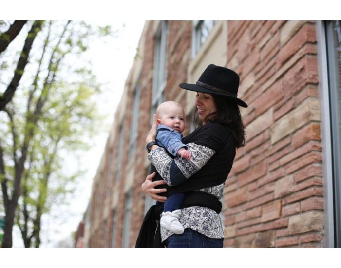 BOBA Echarpe de Portage Boba Wrap Noir (23)